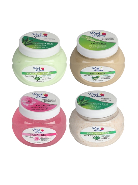

Pink Plums Multi Facial Kit