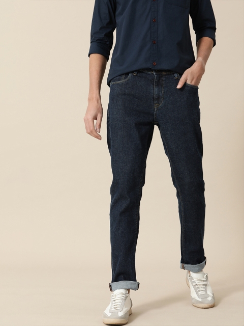 

Mr Bowerbird Men Blue Tapered Fit Light Fade Mid-Rise Stretchable Jeans