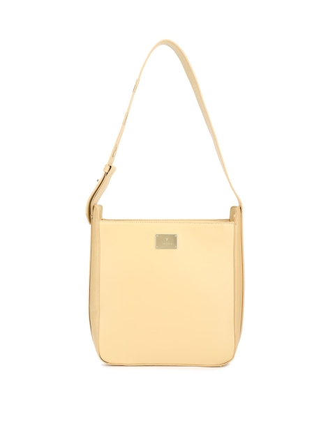 

Van Heusen Yellow Structured Shoulder Bag