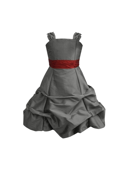 

A T U N Charcoal A-Line Dress