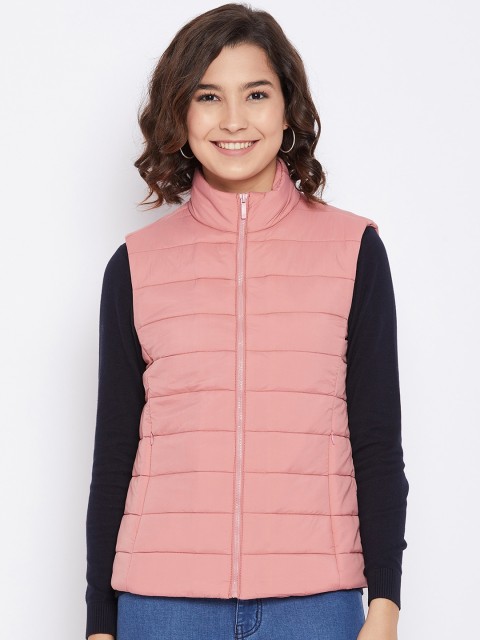 

Octave Women Peach-Coloured Puffer Jacket