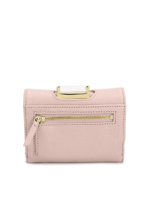 

Ted Baker Women Pink Solid Envelope Clutch