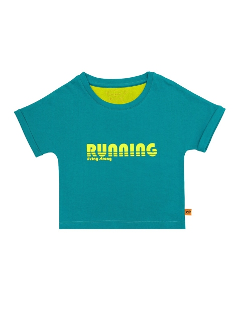 

Kid Studio Girls Teal Regular Top