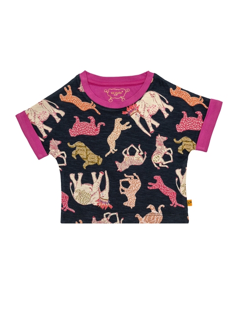 

Kid Studio Navy Blue Regular Top