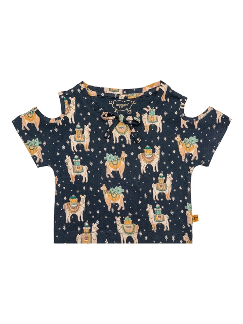 

Kid Studio Navy Blue Regular Top