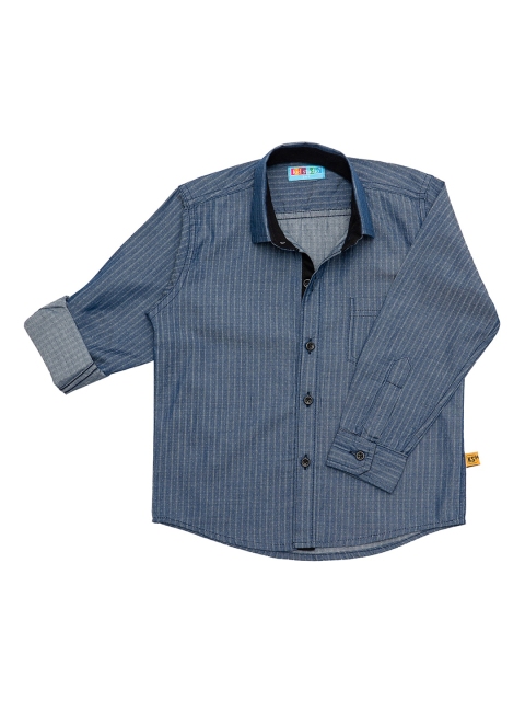 

Kid Studio Boys Blue Smart Opaque Checked Casual Shirt