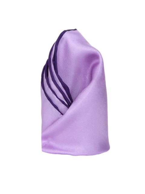 

Louis Philippe Lavender Silk Pocket Square