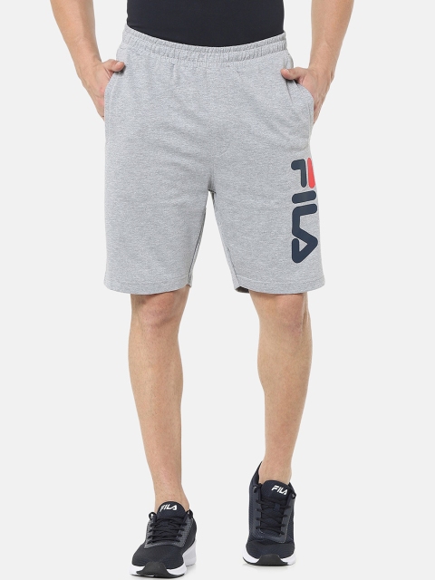 

FILA Men Grey Sports Shorts