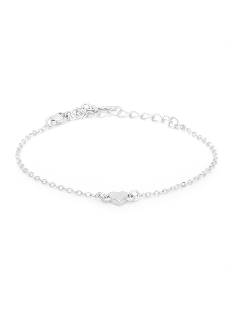 

Ted Baker Women Gunmetal-Toned Silver Charm Bracelet, Metallic