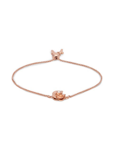 

Ted Baker Women Pink & White Charm Bracelet