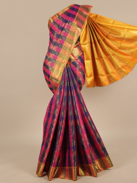 

Pothys Women Multi Art Silk Saree, Magenta