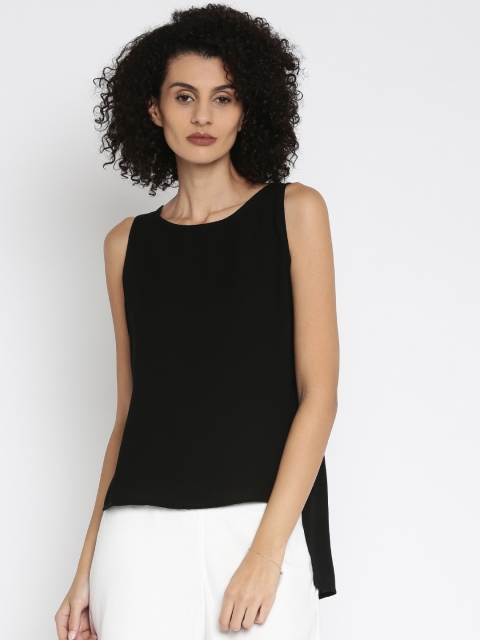 

Being Human Clothing Women Black High-Low Top