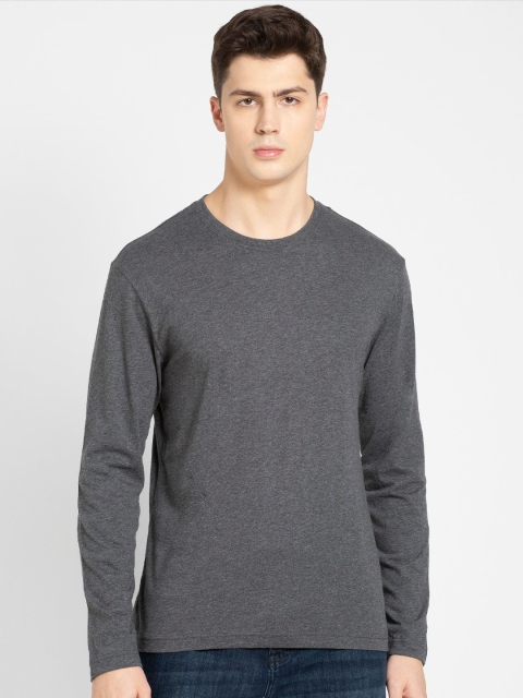

Jockey Men Grey Pockets T-shirt