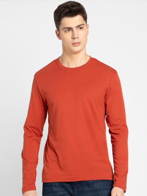 

Jockey Men Orange T-shirt