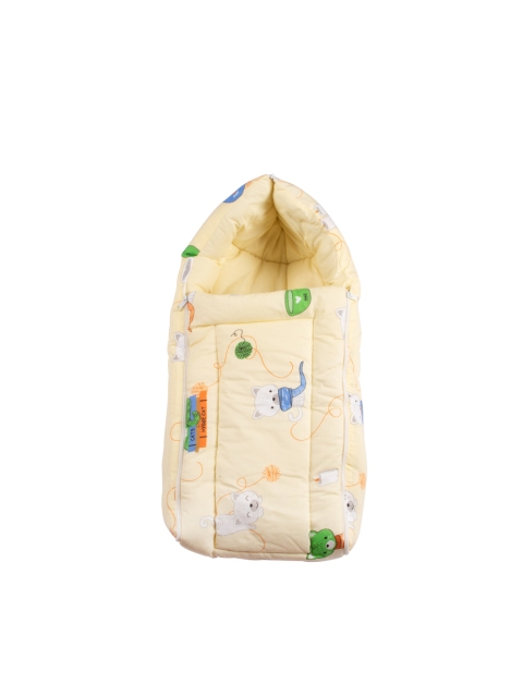 

mittenbooty Yellow Cat Printed Sleeping Bag