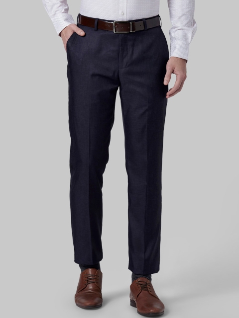 

Park Avenue Men Blue Formal Trousers