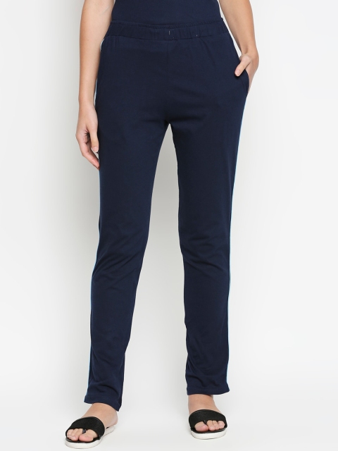 

XIN Women Navy Blue Cotton Pyjama