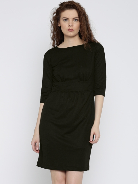 

Park Avenue Woman Black A-Line Dress