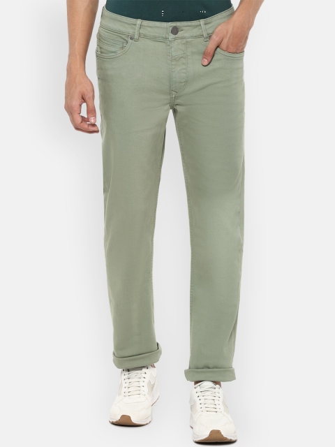 

Louis Philippe Jeans Men Green Slim Fit Jeans