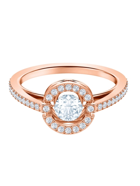 

SWAROVSKI Woman White Stone &Rose gold-tone Sparkling Dance Ring