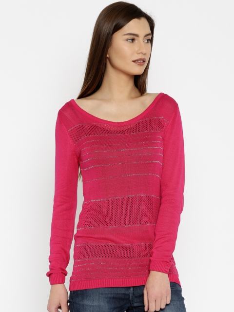 

Park Avenue Pink Striped Sweater
