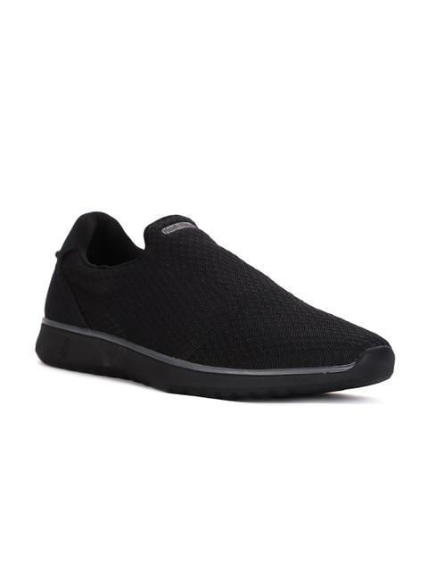 

Hush Puppies Men Black Printed Slip-On Sneakers