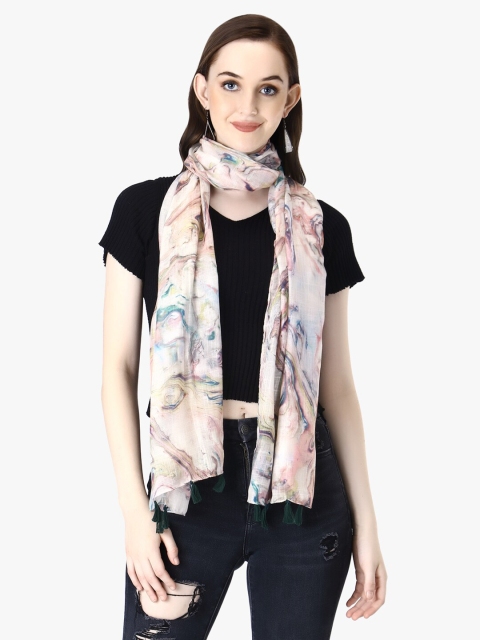 

Adwitiya Collection Women Multicoloured Printed Scarf, Multi