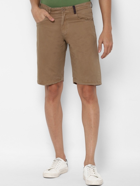 

Allen Solly Sport Men Brown Slim Fit Regular Cotton Shorts