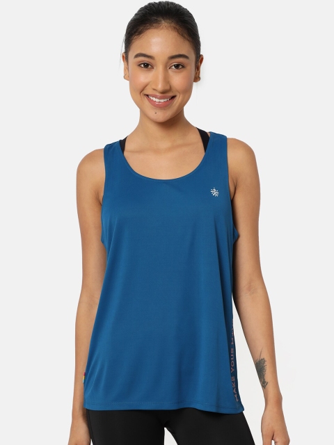 

Cultsport Teal Blue Racer Back Tank Top