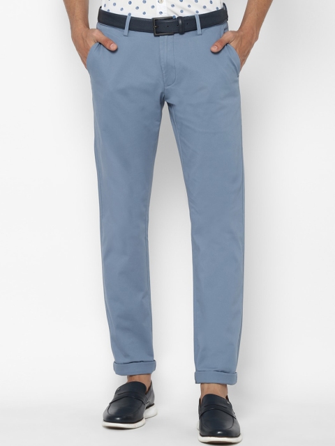 

Allen Solly Men Blue Slim Fit Trousers