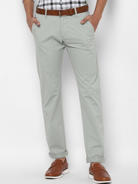 

Allen Solly Men Grey Slim Fit Chinos Trousers