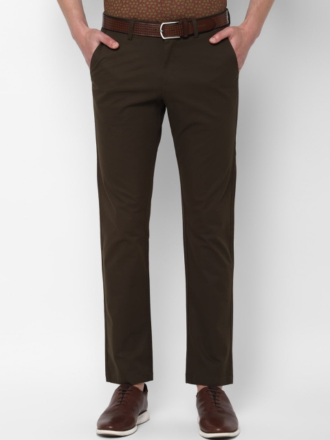 

Allen Solly Men Brown Trousers