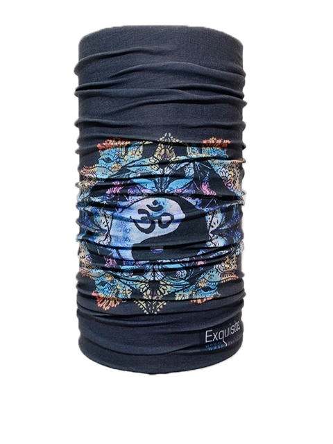 

NOISE Unisex Black Printed Headwear