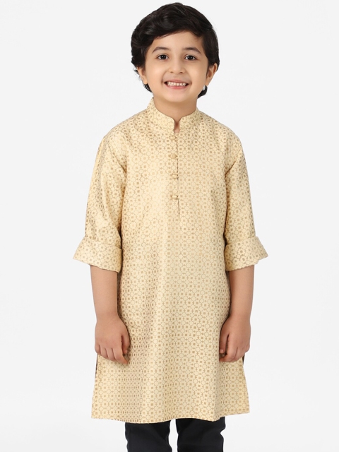 

Fabindia Boys Beige Kurta