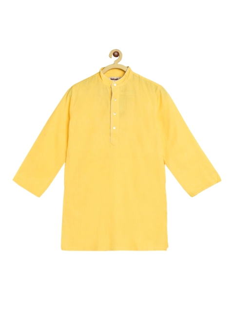 

Fabindia Boys Yellow Kurta
