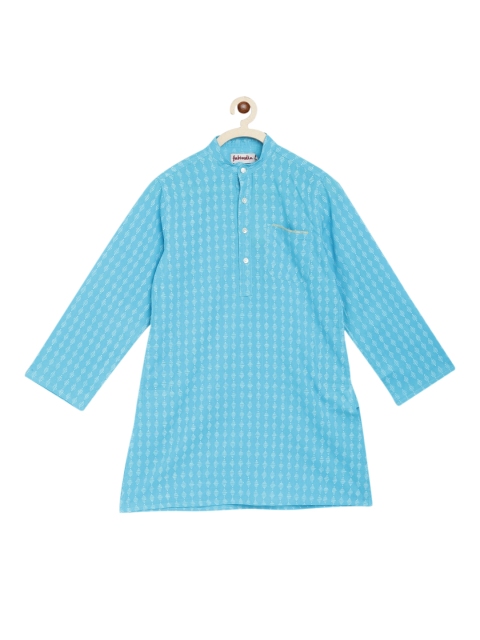

Fabindia Boys Blue Kurta
