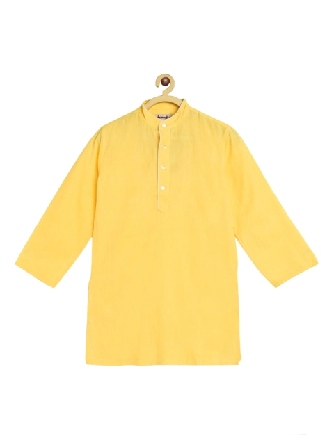 

Fabindia Boys Yellow Kurta