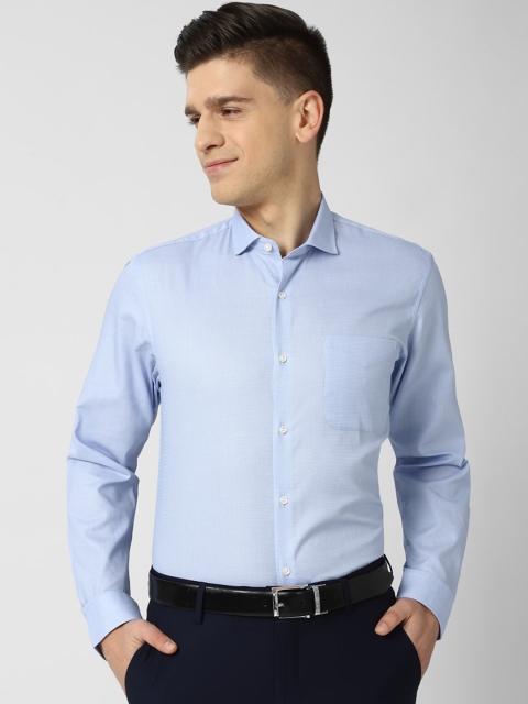 

Peter England Men Blue Slim Fit Formal Shirt