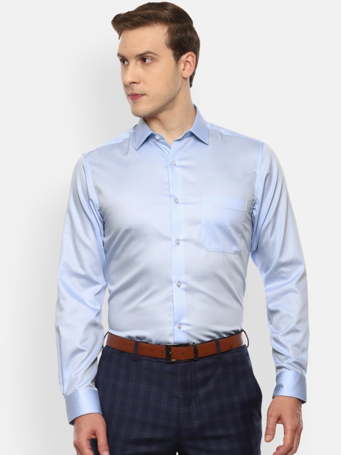 

Louis Philippe Men Blue Slim Fit Opaque Formal Shirt