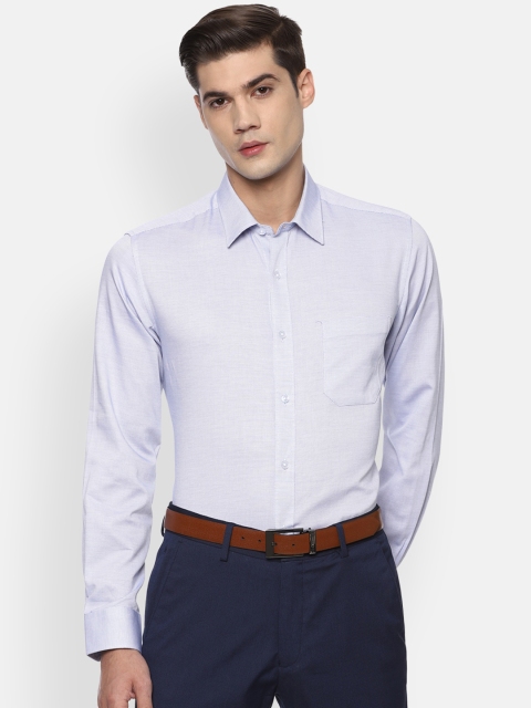 

Louis Philippe Men Blue Slim Fit Opaque Formal Shirt
