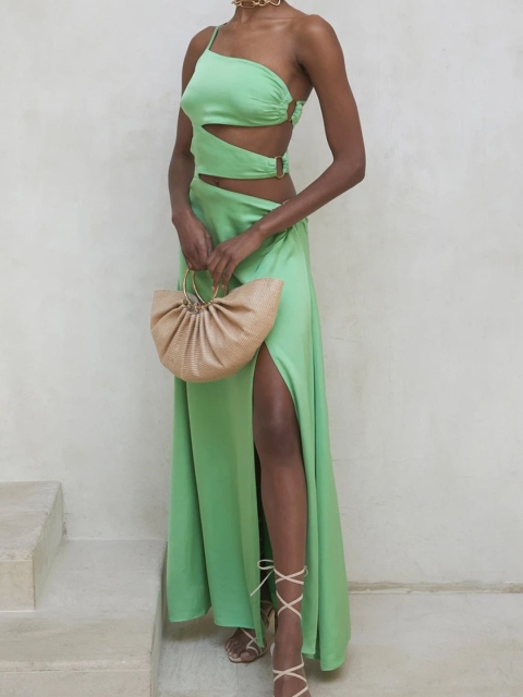 

GRACE & JACK Green Bodycon Dress