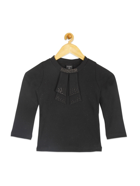 

Tiny Girl Black Regular Top