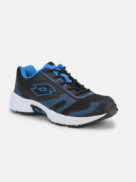 

Lotto Men Black Mesh Running Non-Marking Shoes