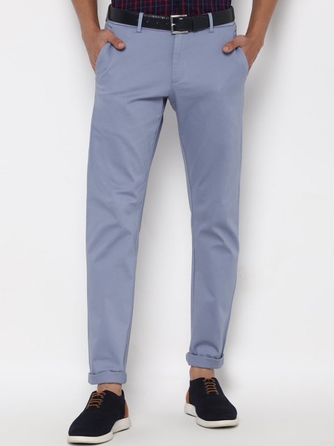 

Allen Solly Men Blue Slim Fit Trousers