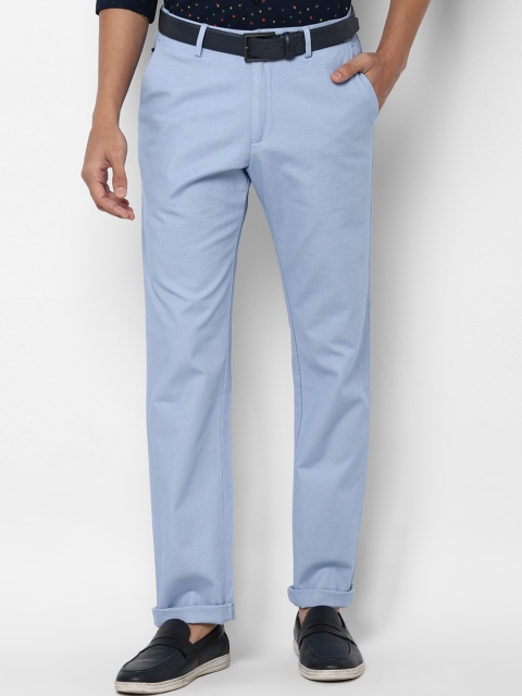 

Allen Solly Men Blue Trousers