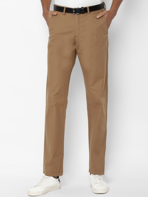 

Allen Solly Men Brown Trousers