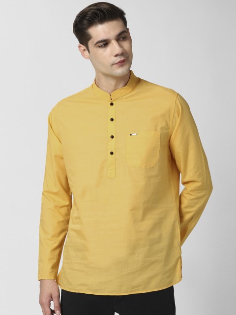 

Peter England Men Yellow Kurta