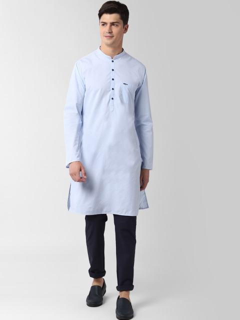 

Peter England Men Blue Kurta
