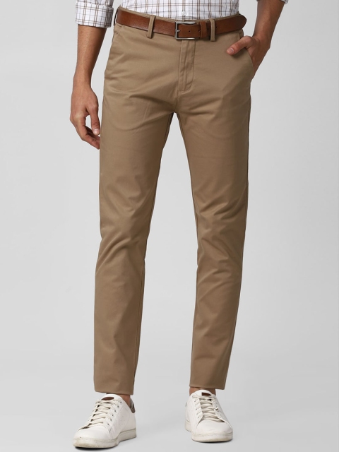 

Peter England Casuals Men Khaki Slim Fit Trousers