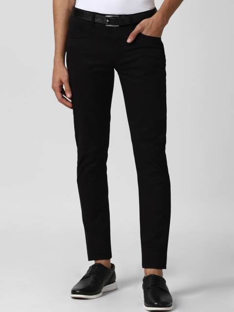 

Peter England Casuals Men Black Skinny Fit Trousers